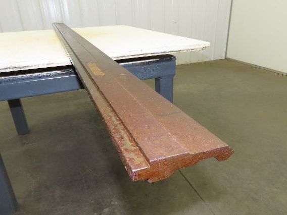 Press Brake Punch Die 95-3/4" Long 85° V 1/2" Tang 11/16" W 3-13/16" H