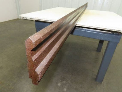 Press Brake Punch Die 95-3/4" Long 85° V 1/2" Tang 11/16" W 3-13/16" H