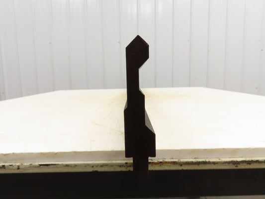 Press Brake Punch Die 95-3/4" Long 85° V 1/2" Tang 11/16" W 3-13/16" H