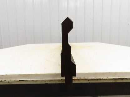 Press Brake Punch Die 95-3/4" Long 85° V 1/2" Tang 11/16" W 3-13/16" H