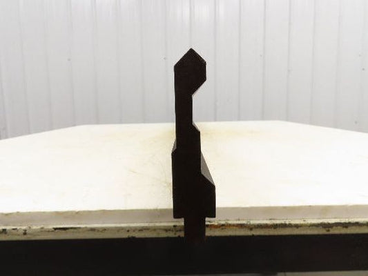Press Brake Punch Die 95-3/4" Long 85° V 1/2" Tang 11/16" W 3-13/16" H