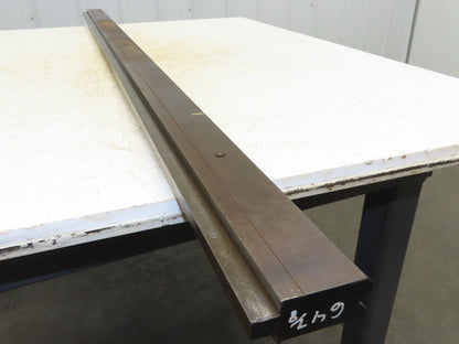 Press Brake Die 64-15/16" Long 90° V 1/2" Tang 1-1/8" W 2-9/32" W