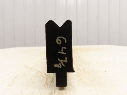 Press Brake Die 64-15/16" Long 90° V 1/2" Tang 1-1/8" W 2-9/32" W