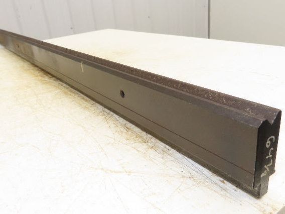 Press Brake Die 64-15/16" Long 90° V 1/2" Tang 1-1/8" W 2-9/32" W