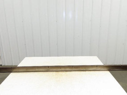 Press Brake Die 64-15/16" Long 90° V 1/2" Tang 1-1/8" W 2-9/32" W