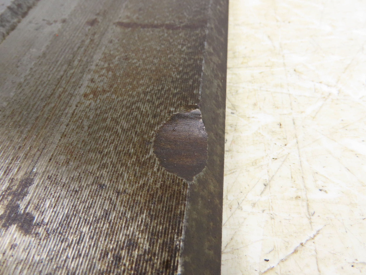 Press Brake Punch Die 95-1/2" Long 90° V 1/2" Tang 19/32" W 3-5/8" H