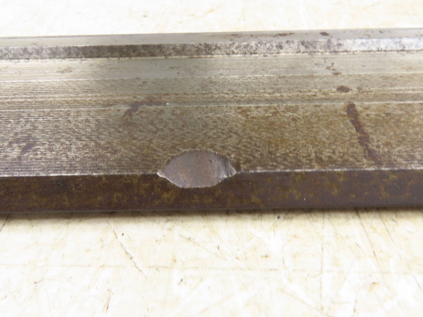 Press Brake Punch Die 95-1/2" Long 90° V 1/2" Tang 19/32" W 3-5/8" H