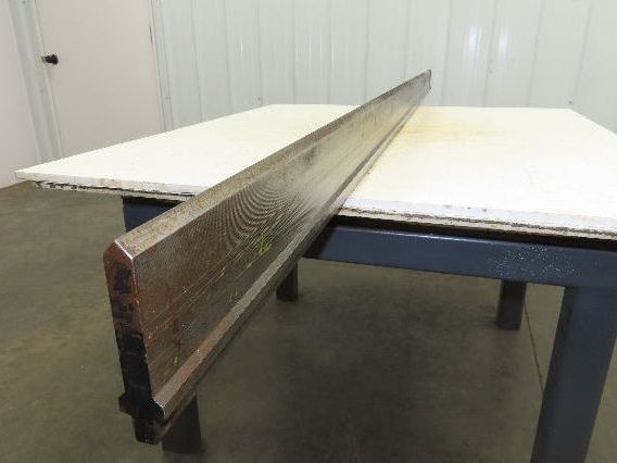 Press Brake Punch Die 95-1/2" Long 90° V 1/2" Tang 19/32" W 3-5/8" H