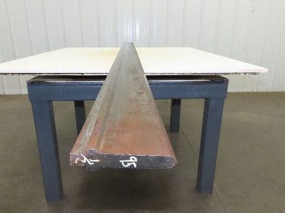 Press Brake Punch Die 95-1/2" Long 90° V 1/2" Tang 19/32" W 3-5/8" H