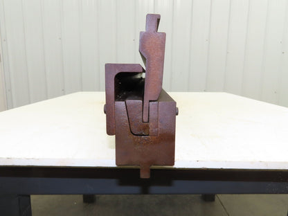 Press Brake U Bend Punch Die Set 53" Long 1" Deep 7/16" OD 1-5/16" Backstop