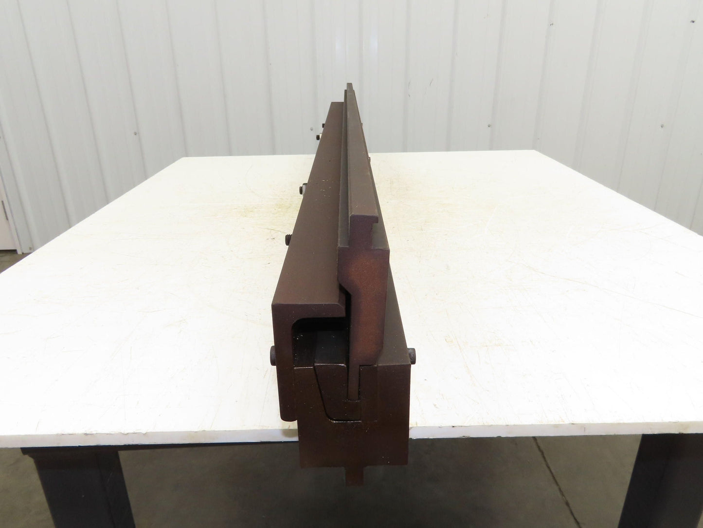 Press Brake U Bend Punch Die Set 53" Long 1" Deep 7/16" OD 1-5/16" Backstop