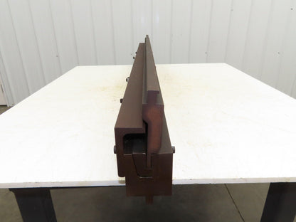 Press Brake U Bend Punch Die Set 53" Long 1" Deep 7/16" OD 1-5/16" Backstop