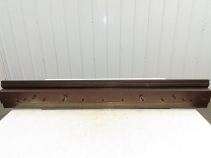 Press Brake U Bend Punch Die Set 53" Long 1" Deep 7/16" OD 1-5/16" Backstop