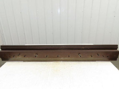 Press Brake U Bend Punch Die Set 53" Long 1" Deep 7/16" OD 1-5/16" Backstop