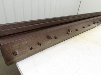 Press Brake U Bend Punch Die Set 53" Long 1" Deep 7/16" OD 1-5/16" Backstop