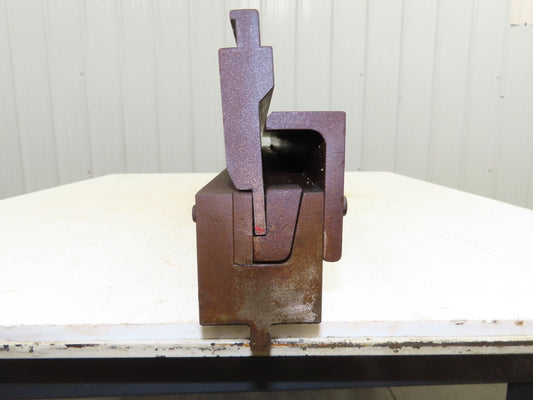 Press Brake U Bend Punch Die Set 53" Long 1" Deep 7/16" OD 1-5/16" Backstop
