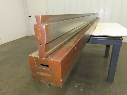 Press Brake U Bend Punch Die Set 101" Long 1/2" D 1-3/32" OD 1" ID 1/2" Tang