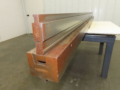 Press Brake U Bend Punch Die Set 101" Long 1/2" D 1-3/32" OD 1" ID 1/2" Tang