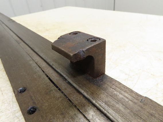 Press Brake U Bend Die 62" Long 3/8" Deep 3/8" OD 11/16" Backstop