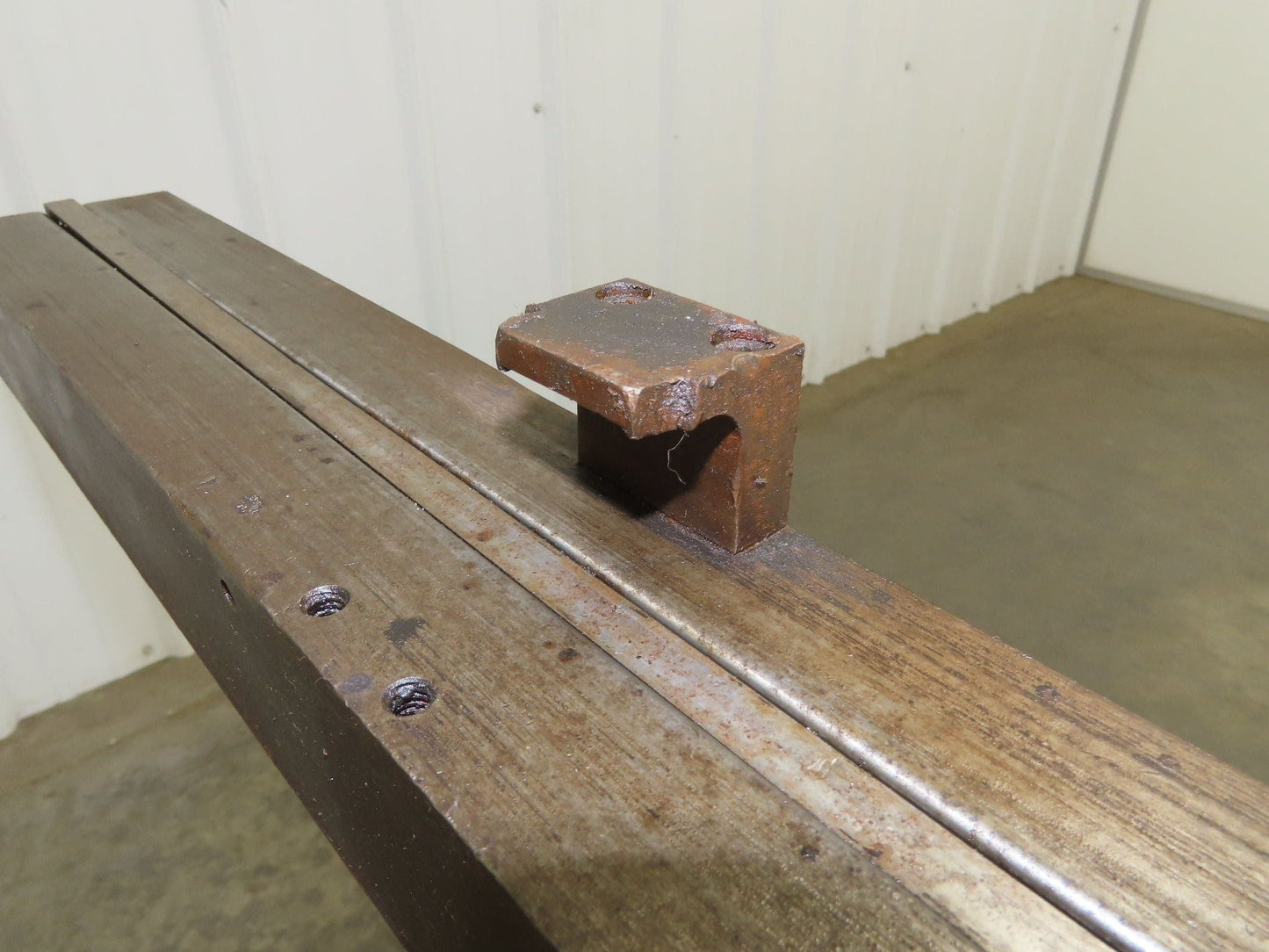 Press Brake U Bend Die 62" Long 3/8" Deep 3/8" OD 11/16" Backstop