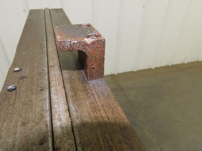 Press Brake U Bend Die 62" Long 3/8" Deep 3/8" OD 11/16" Backstop