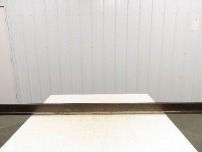 Press Brake Punch Die 75" Long 90° V 5/8" W 3-3/4" H 1/2" Tang