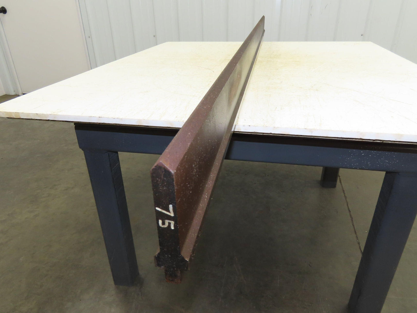 Press Brake Punch Die 75" Long 90° V 5/8" W 3-3/4" H 1/2" Tang