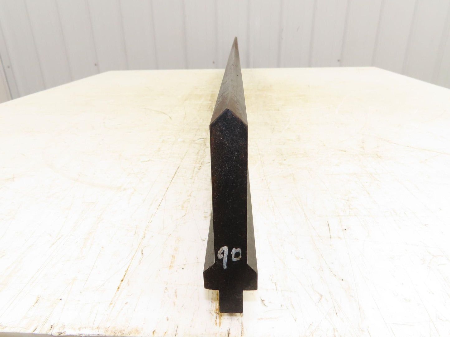 Press Brake Punch Die 90" Long 90° V 5/8" W 3-3/4" H 1/2" Tang
