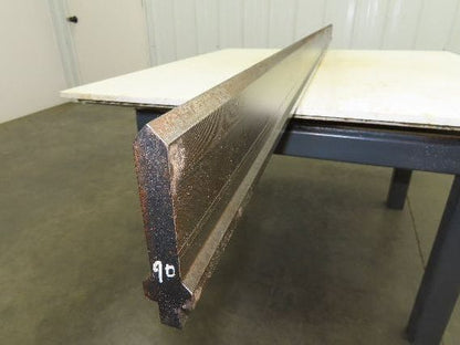 Press Brake Punch Die 90" Long 90° V 5/8" W 3-3/4" H 1/2" Tang
