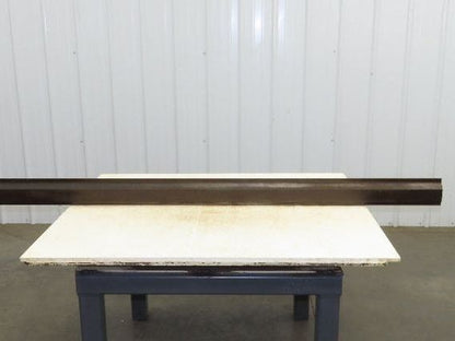 Press Brake Punch Die 75" Long 1/8" Round Over 10° V Offset 3-3/4" H