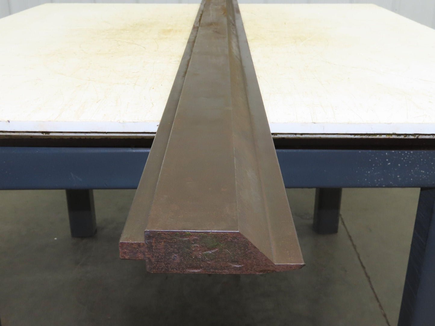 Press Brake Punch Die 75" Long 1/8" Round Over 10° V Offset 3-3/4" H