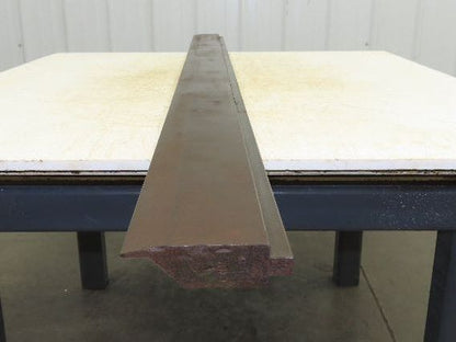 Press Brake Punch Die 75" Long 1/8" Round Over 10° V Offset 3-3/4" H