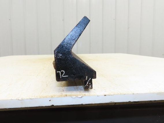 Press Brake Punch Die 72-1/8" Long 90° V 7/16" Finger 2" Return 3-3/4" H