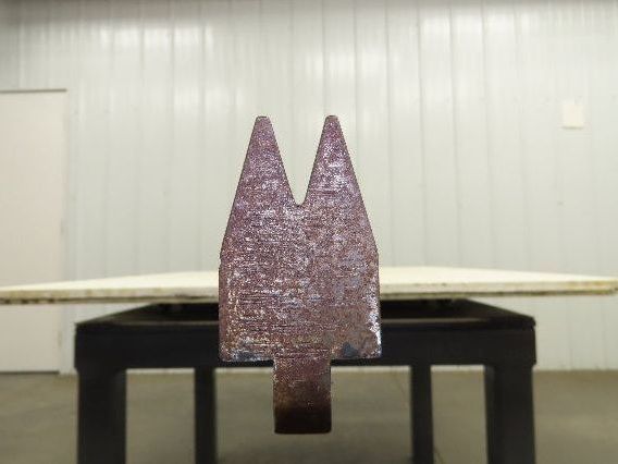 Press Brake Die 96-9/16" Long 30° Acute V 7/16" W 13/16" D 1/2" Tang