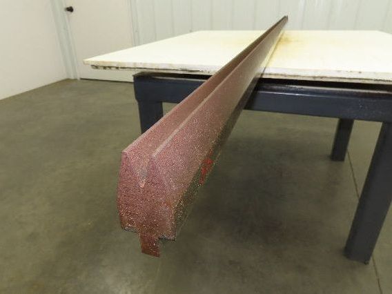 Press Brake Die 96-9/16" Long 30° Acute V 7/16" W 13/16" D 1/2" Tang