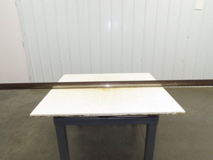 Press Brake Die 96-9/16" Long 30° Acute V 7/16" W 13/16" D 1/2" Tang