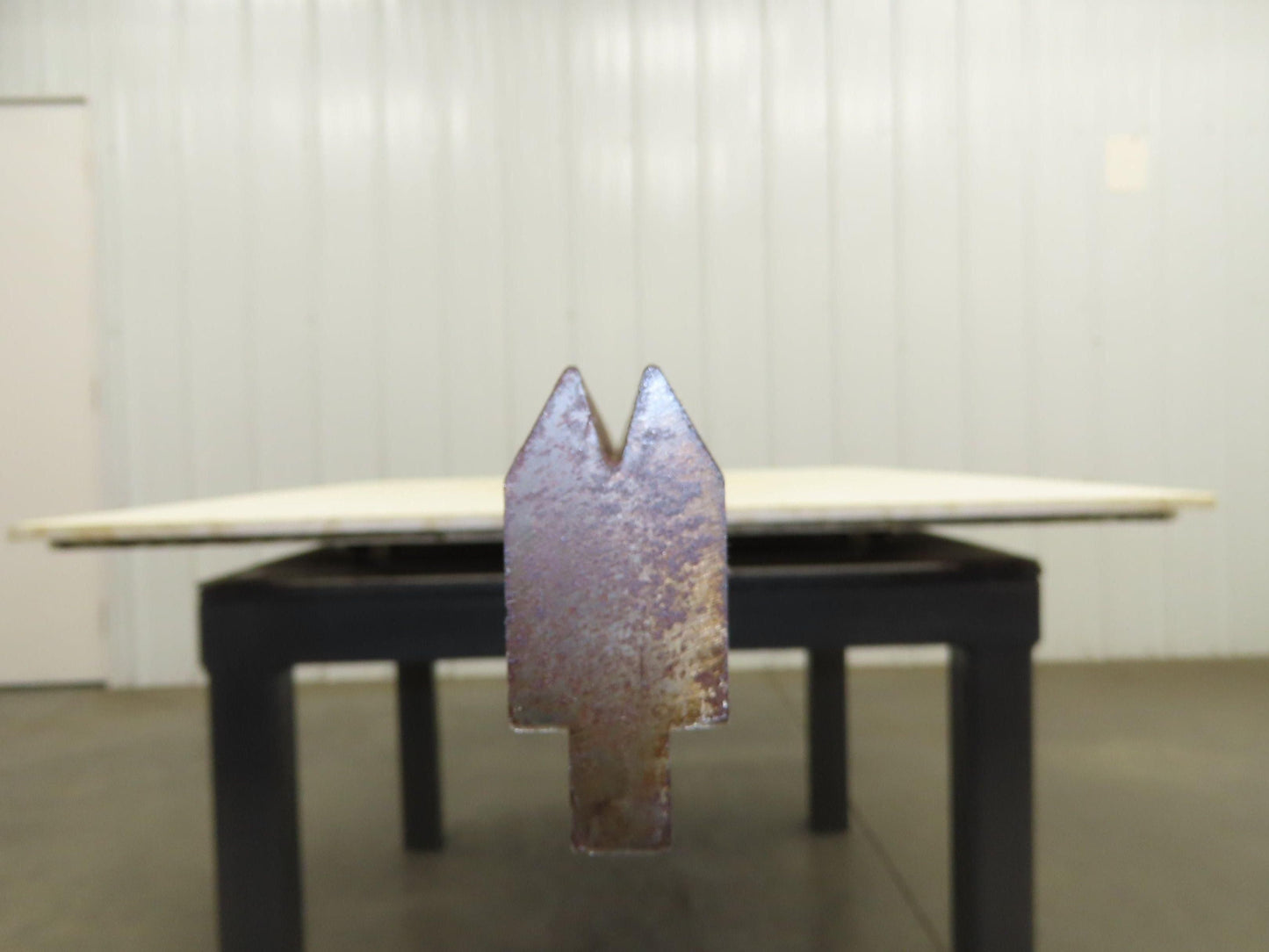 Press Brake Die 96-1/2" Long 30° Acute V 5/16" W 1/2" D 1-3/4" H 1/2" Tang