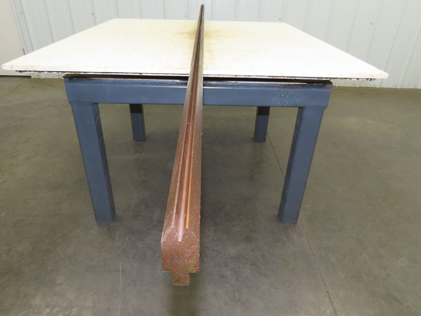 Press Brake Die 96-1/2" Long 30° Acute V 5/16" W 1/2" D 1-3/4" H 1/2" Tang