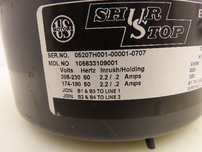 US Motors Shur Stop 105633109001 Electric Brake Kit 230/460V 10 Ft-Lb 182/184T