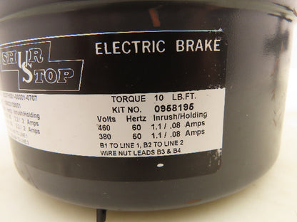 US Motors Shur Stop 105633109001 Electric Brake Kit 230/460V 10 Ft-Lb 182/184T