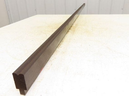Press Brake Die 88-9/16" Long 90° V 5/16" W 3/16" Deep 1-3/4" H 1/2" Tang