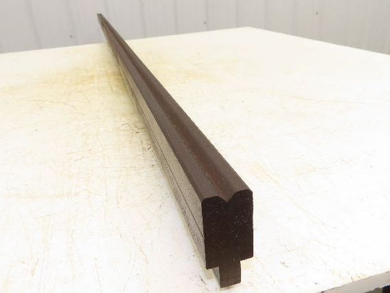 Press Brake Die 88-9/16" Long 90° V 5/16" W 3/16" Deep 1-3/4" H 1/2" Tang