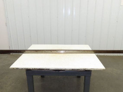 Press Brake Die 88-9/16" Long 90° V 5/16" W 3/16" Deep 1-3/4" H 1/2" Tang