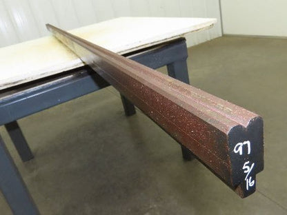 Press Brake Die 97-1/16" Long 90° V 1/4" W 5/32" Deep 1-3/4" H 1/2" Tang