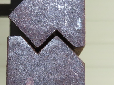 Press Brake Punch Die Set 120" Long 90° Offset Z Bend 9/16" W 5/16" D 1/2" Tang