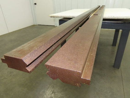 Press Brake Punch Die Set 120" Long 90° Offset Z Bend 9/16" W 5/16" D 1/2" Tang