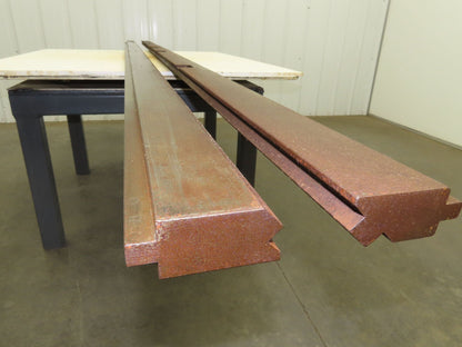 Press Brake Punch Die Set 120" Long 90° Offset Z Bend 9/16" W 5/16" D 1/2" Tang