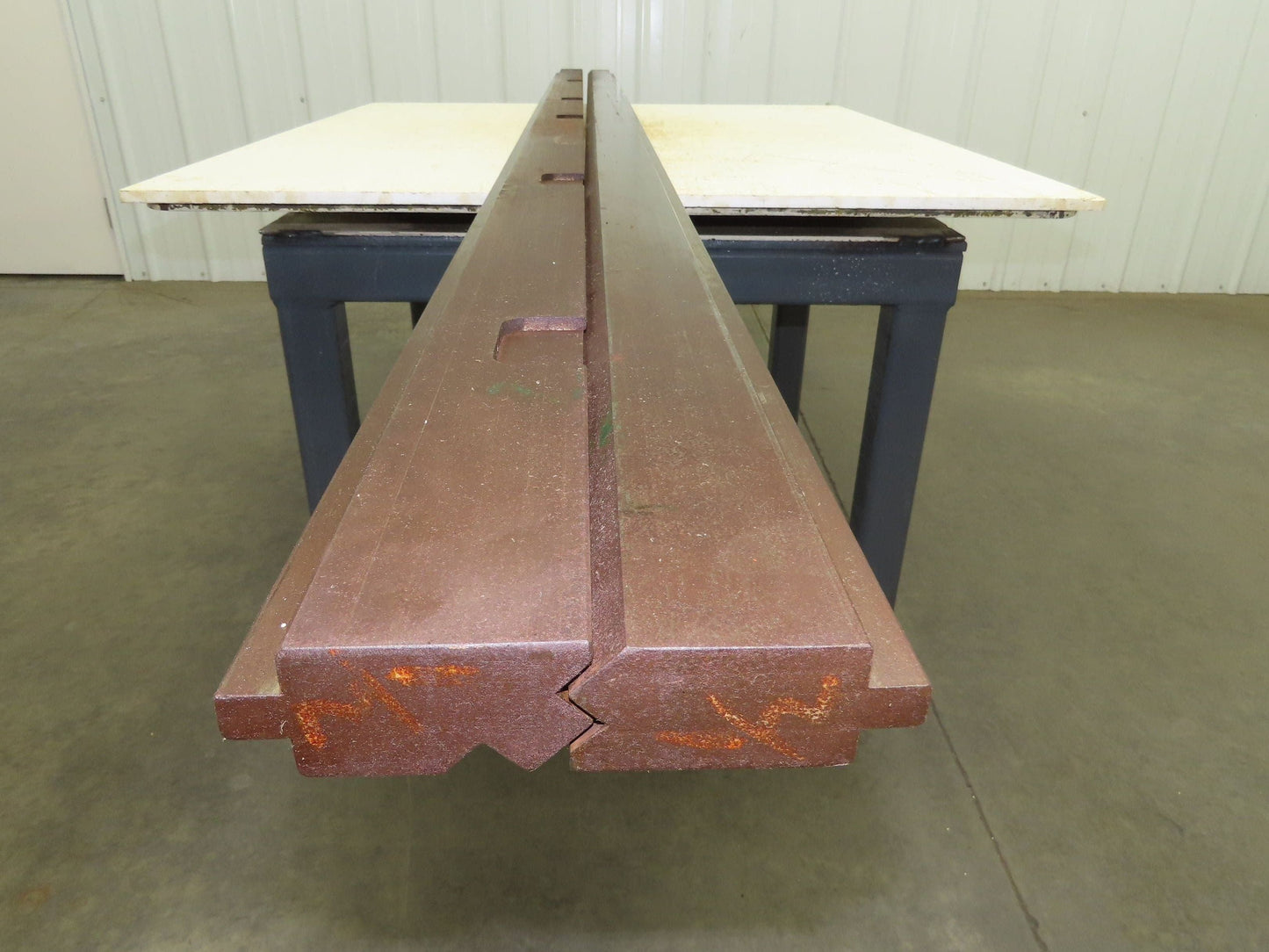 Press Brake Punch Die Set 120" Long 90° Offset Z Bend 9/16" W 5/16" D 1/2" Tang