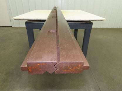 Press Brake Punch Die Set 120" Long 90° Offset Z Bend 9/16" W 5/16" D 1/2" Tang