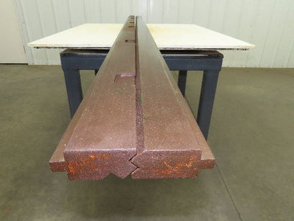 Press Brake Punch Die Set 120" Long 90° Offset Z Bend 9/16" W 5/16" D 1/2" Tang